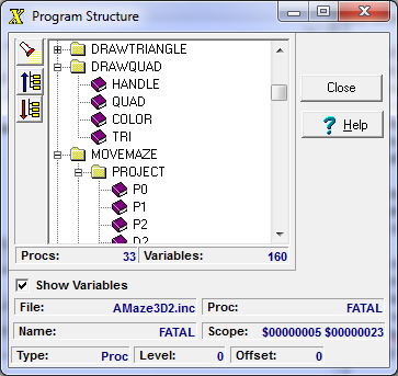 ProgramStructureTool